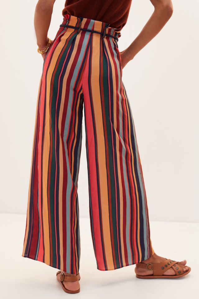 Farm Rio Tailored Wide-Leg Pants  Anthropologie Japan - Women's Clothing,  Accessories & Home