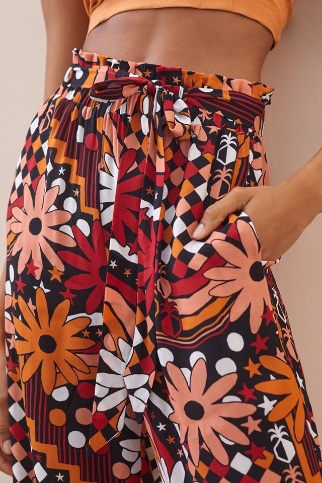 Farm Rio Daisy Wide-Leg Pants #1