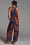 Farm Rio Floral Halter Jumpsuit | Anthropologie UK