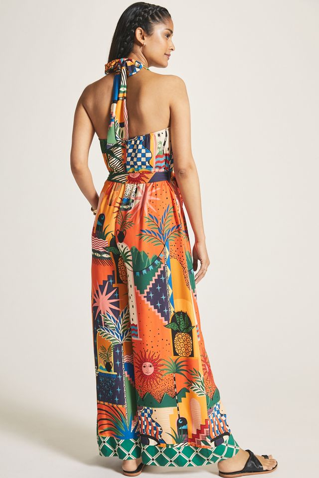 Farm x Anthropologie Halter Jumpsuit #2