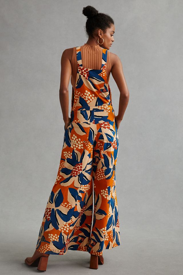 Farm Rio Deep V-Neck Wide-Leg Jumpsuit #2