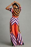 Farm Rio Deep-V Wide-Leg Jumpsuit