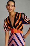Farm Rio Deep-V Wide-Leg Jumpsuit