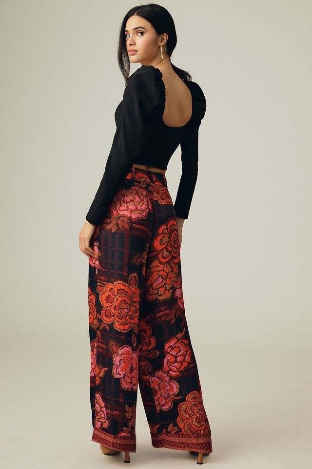 Farm x Anthropologie Wide-Leg Trousers #2