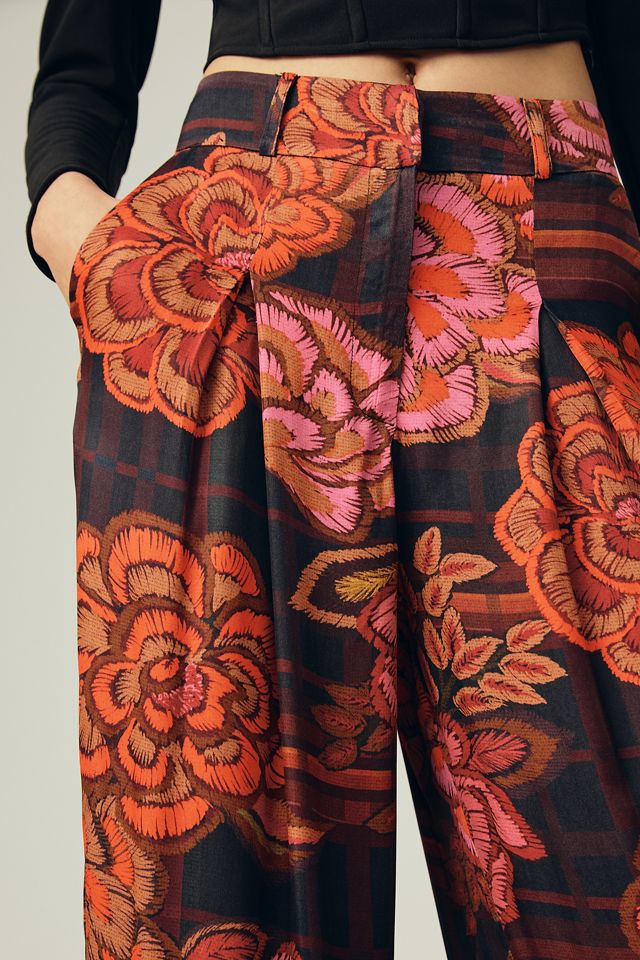 Farm x Anthropologie Wide-Leg Trousers #3