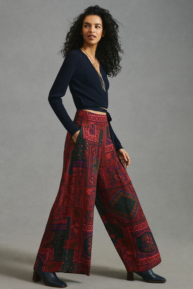 Farm Rio Wide-Leg Pants