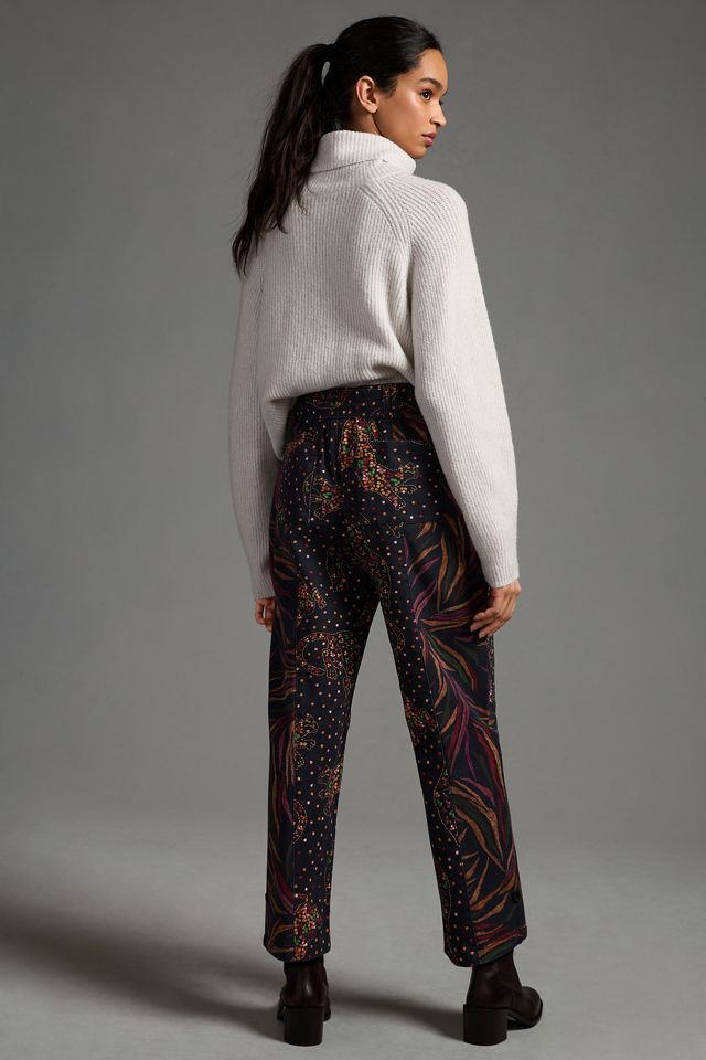 Farm Rio ファーム　パンツ Farm Rio Tie-Waist Pants | Anthropologie