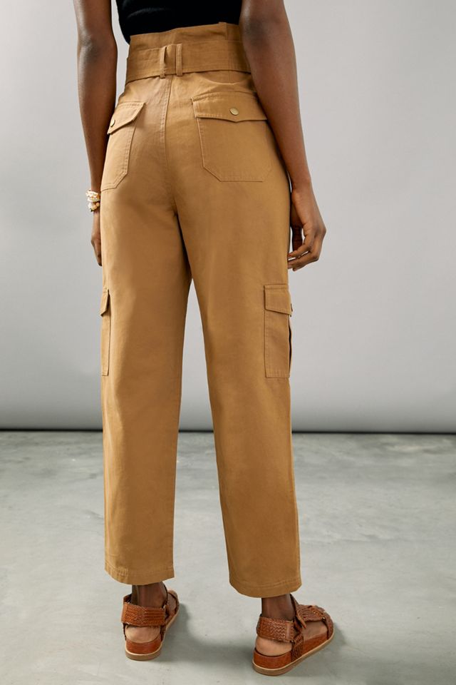 Anthropologie Paperbag Casual Pants