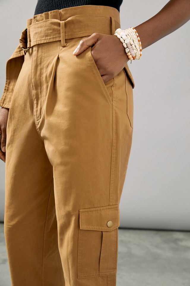 Anthropologie Paperbag Casual Pants