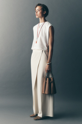 Whiteroom + Cactus Wrap Front Trouser Pants