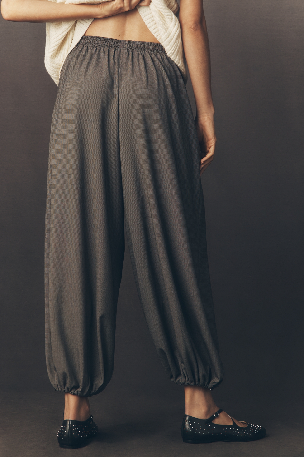 Whiteroom + Cactus Drawstring Balloon Pants