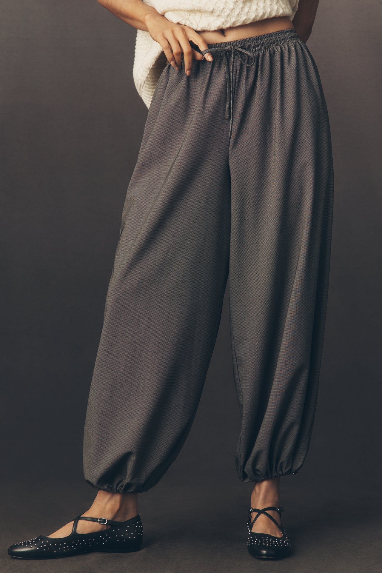 Whiteroom + Cactus Drawstring Balloon Pants