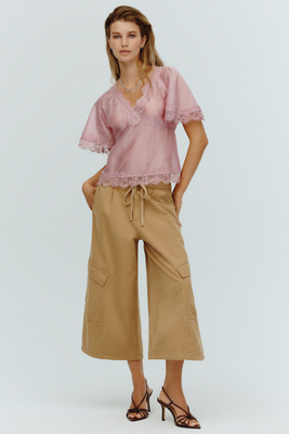 Whiteroom + Cactus Ridley 100% Cotton Culotte Pants | Anthropologie