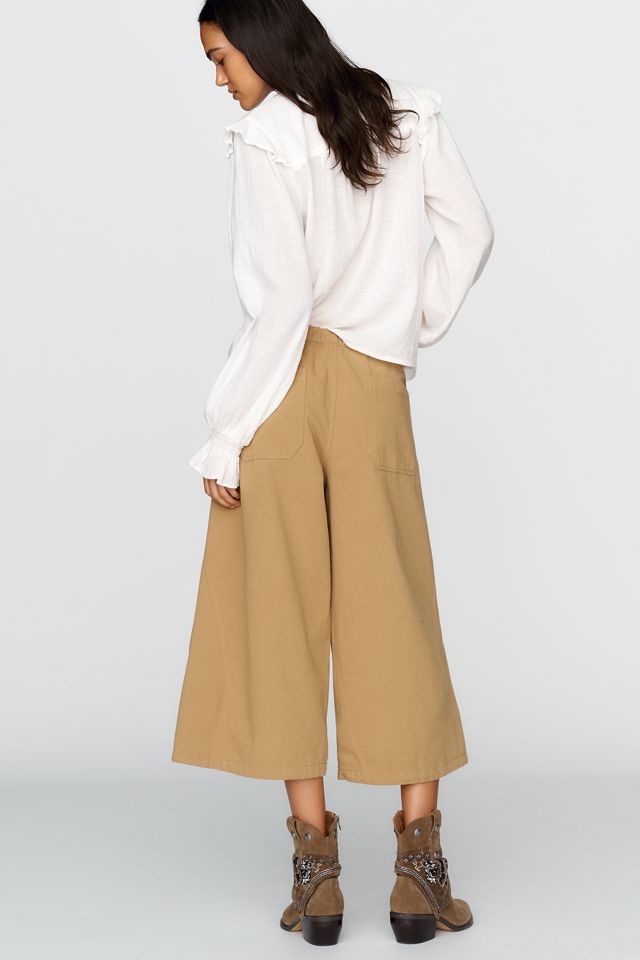 Whiteroom + Cactus Ridley 100% Cotton Cropped Utility Pants #4