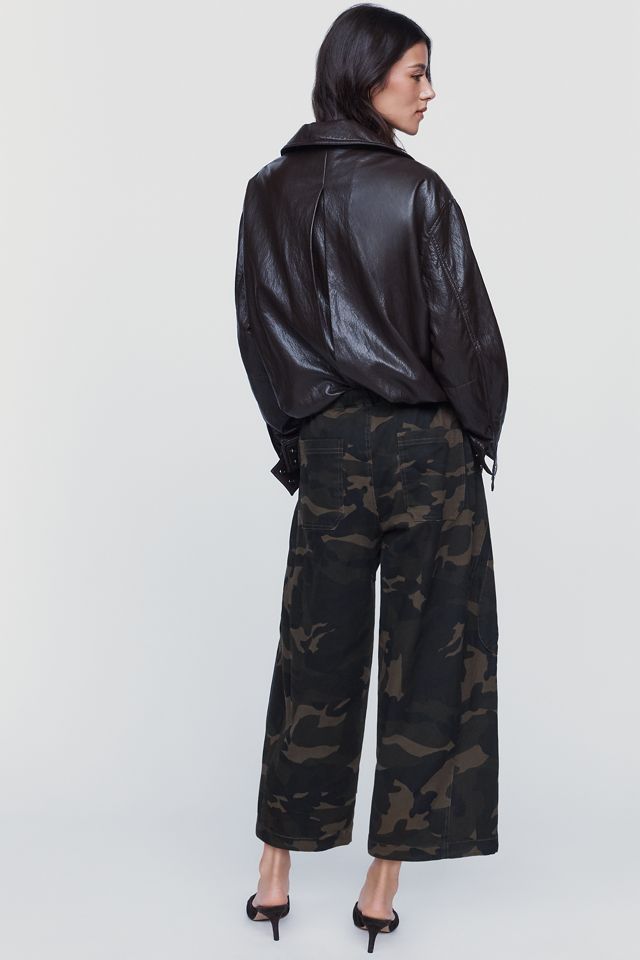 Whiteroom + Cactus Ridley 100% Cotton Mid-Rise Gaucho Pants #2