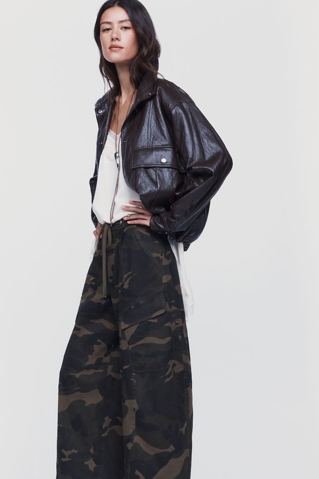 Whiteroom + Cactus Ridley 100% Cotton Mid-Rise Gaucho Pants #3