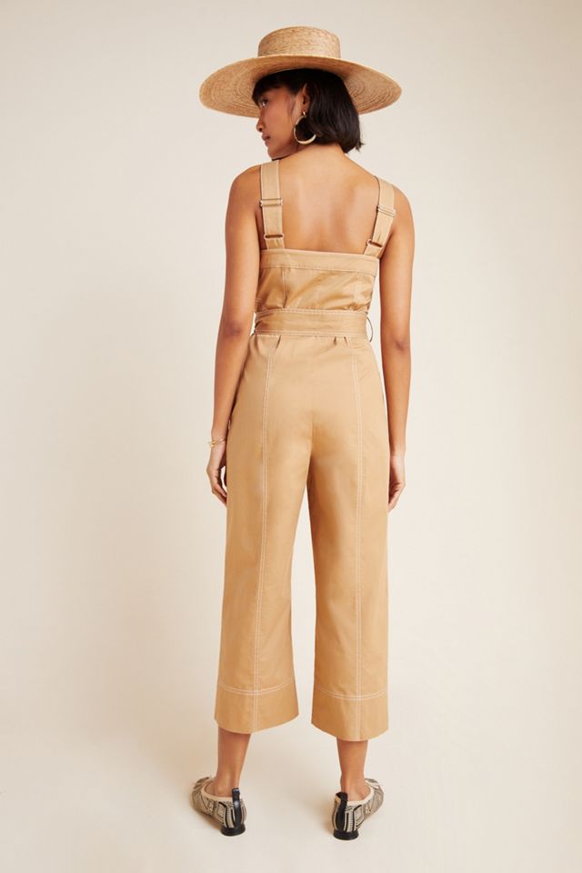 Mischa Contrast-Stitched Jumpsuit #1