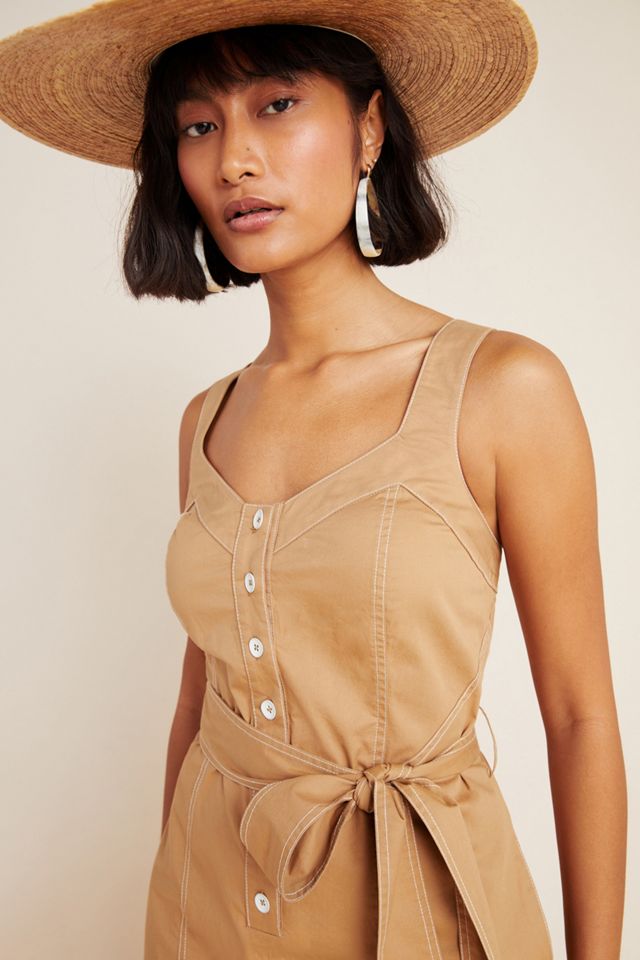 Mischa Contrast-Stitched Jumpsuit #2