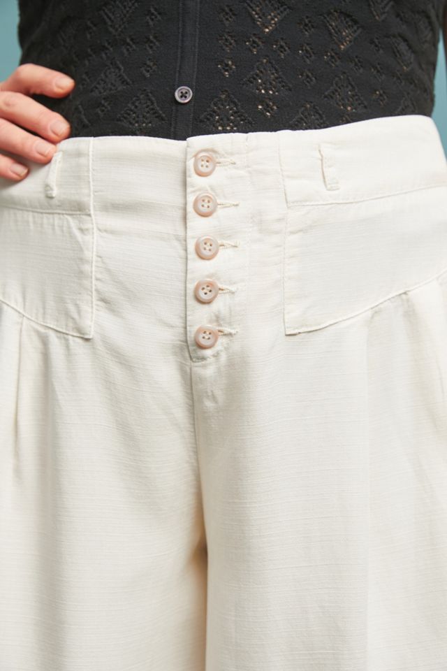 Oceanside Cropped Wide-Leg Pants #7