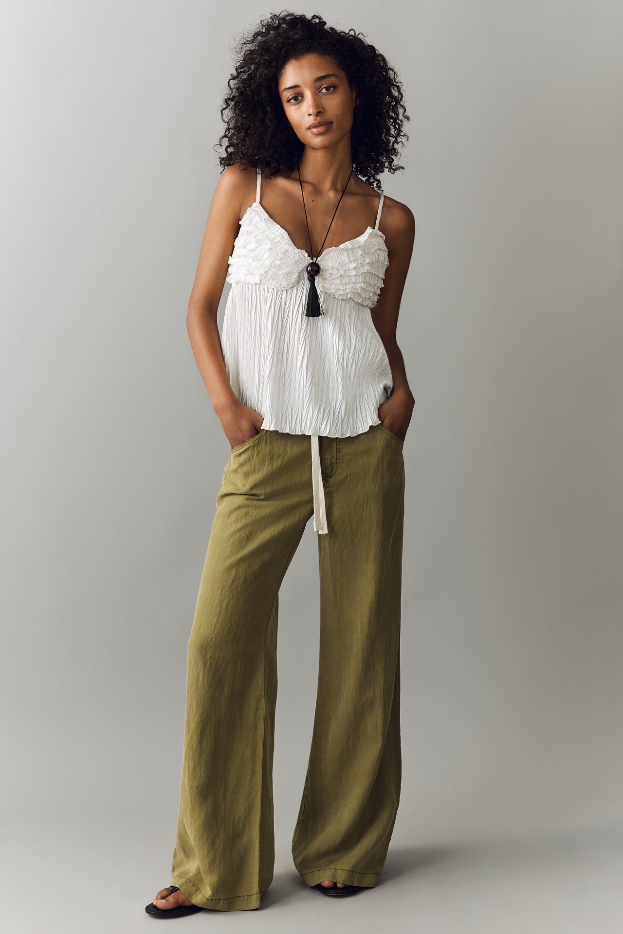 Pilcro Relaxed Flare Pants