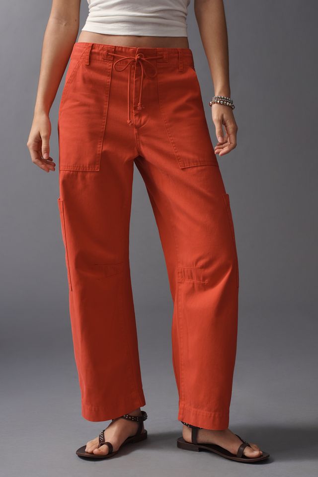 Pistola Sabrina 100% Cotton Curved Utility Pants #1