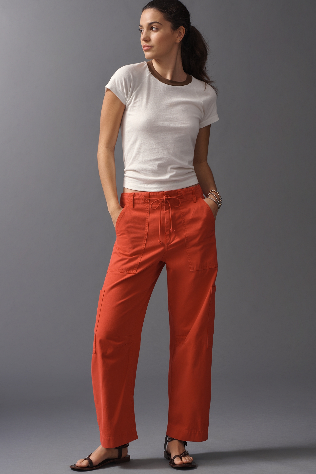 Pistola Sabrina Curve Utility Chino Pants