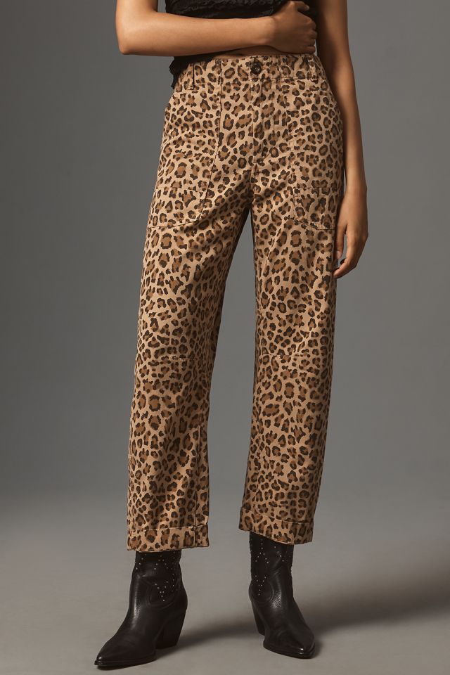 Pistola Bowed Cropped Utility Pants