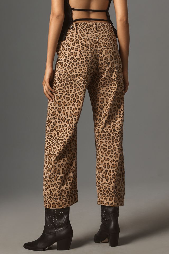 Pistola Bowed Cropped Utility Pants