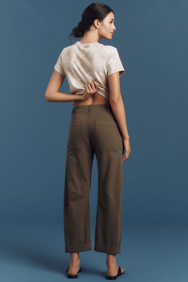 Pistola Tori Cropped Bowed Utility Pants #2
