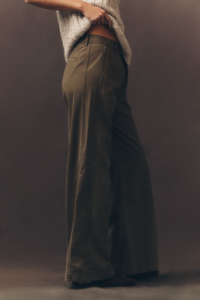 Pistola Jadyn Seamed Low-Slung Palazzo Pants #3