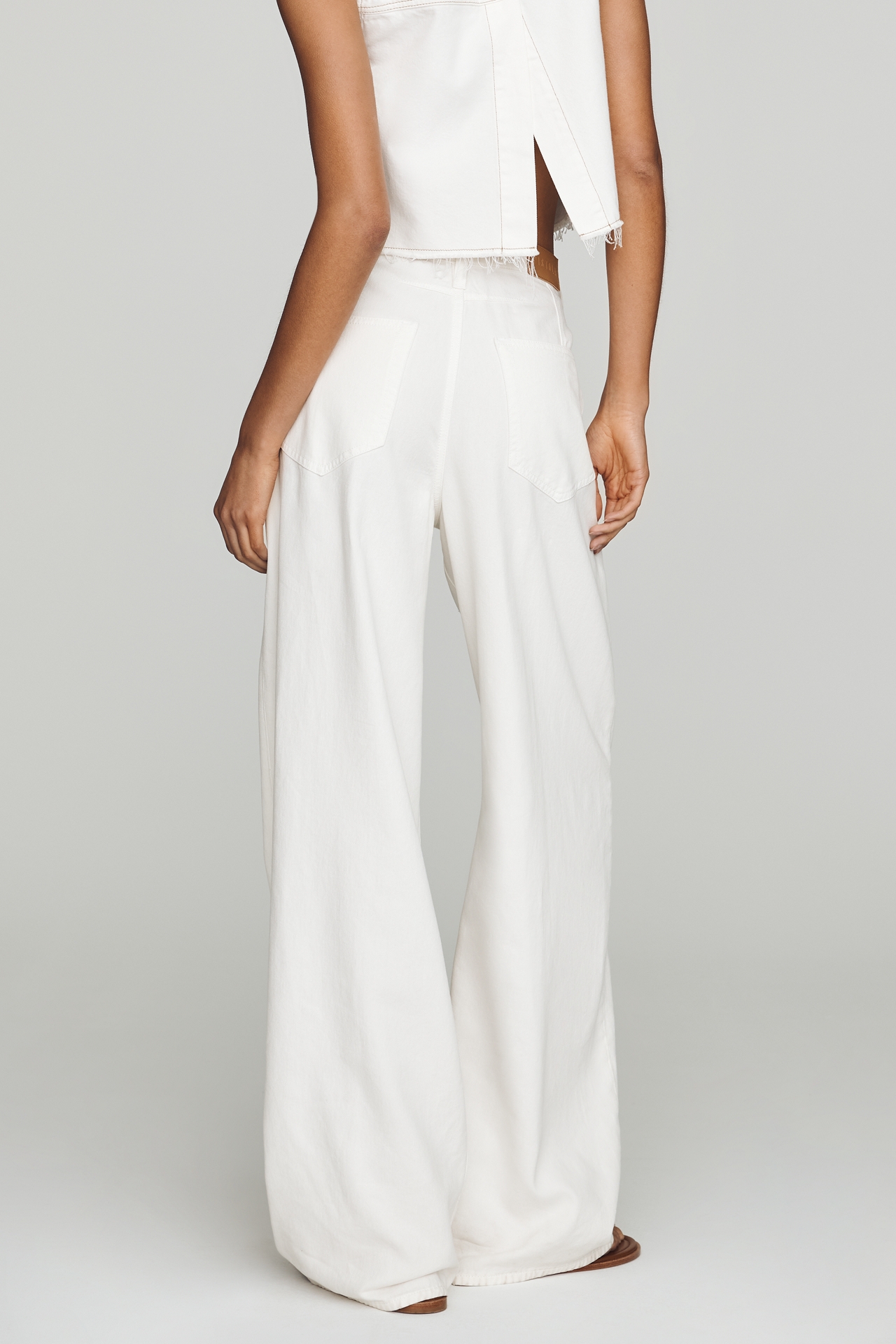 Pistola Sydney High-Rise Bow Pants