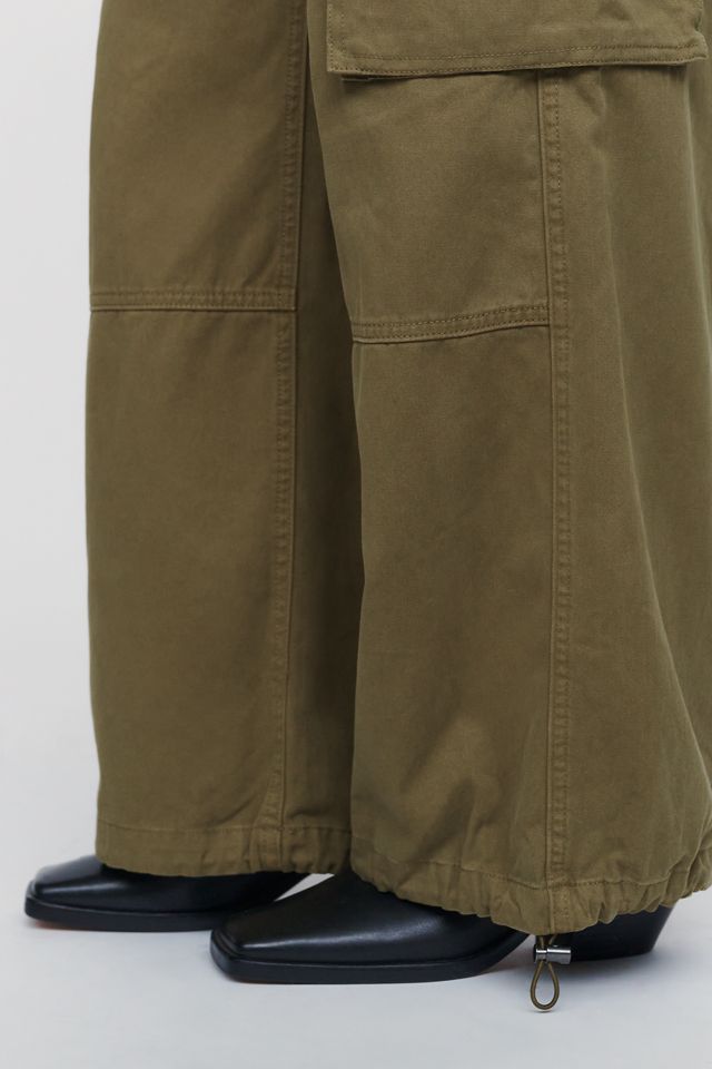 Pistola Petra 100% Cotton Mid-Rise Wide-Leg Cargo Pants #1