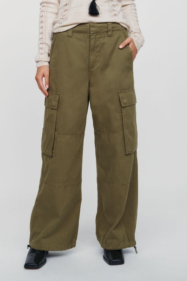Pistola Petra 100% Cotton Mid-Rise Wide-Leg Cargo Pants #3