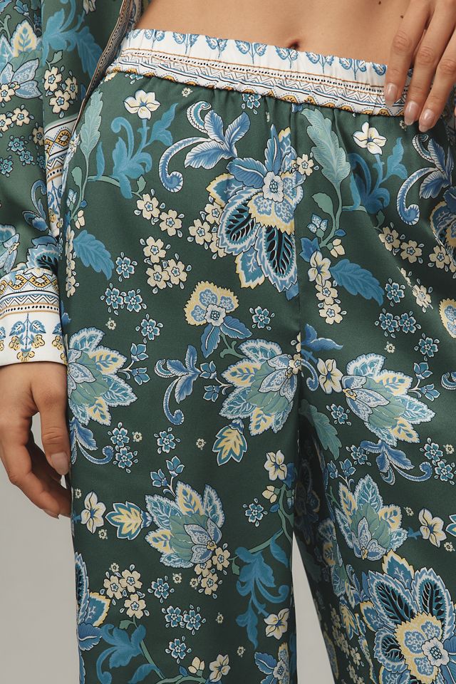 Maeve Printed Pull-On Pants #4
