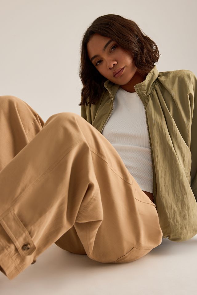 By Anthropologie Billie Barrel-Hose aus Baumwoll-Leinen #2