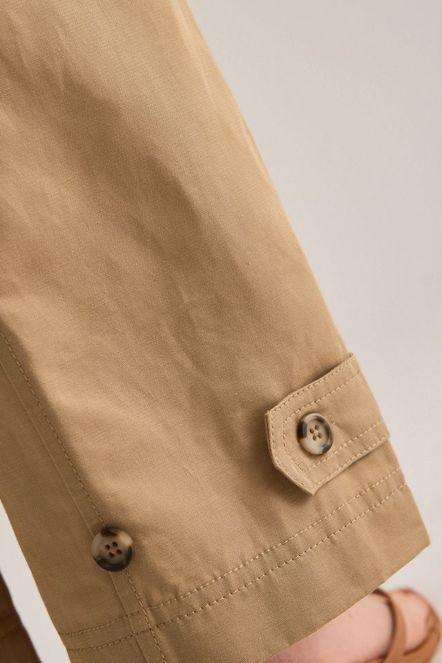 By Anthropologie Billie Barrel-Hose aus Baumwoll-Leinen #7