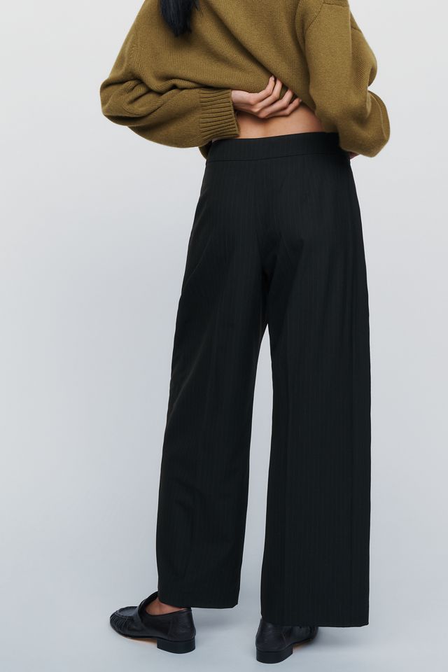 Maeve Pleated Button Trousers #2