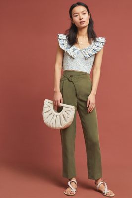 Cupro Wrap Trousers
