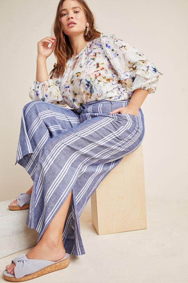 Beachy Wide-Leg Pants #4