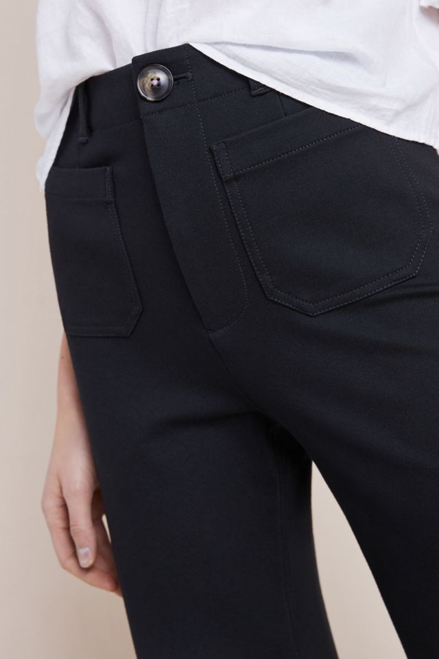 Courtney Cropped Wide-Leg Pants #3