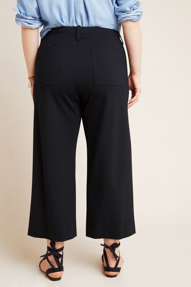 Courtney Cropped Wide-Leg Pants #5