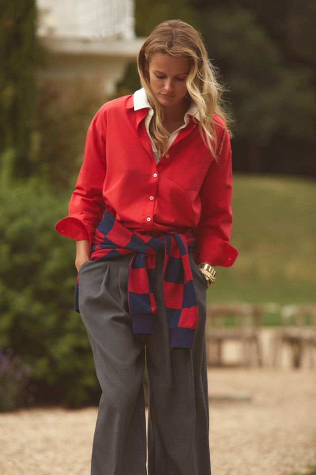t*a様 完売品】BELVET pleated wide-leg baggy The Avery Pleated Wide-Leg Trousers by Maeve | Anthropologie
