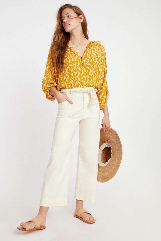 Emma Crop Wide-Leg Pants #3