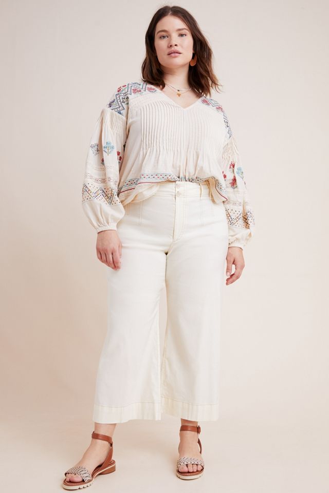 Emma Crop Wide-Leg Pants #5