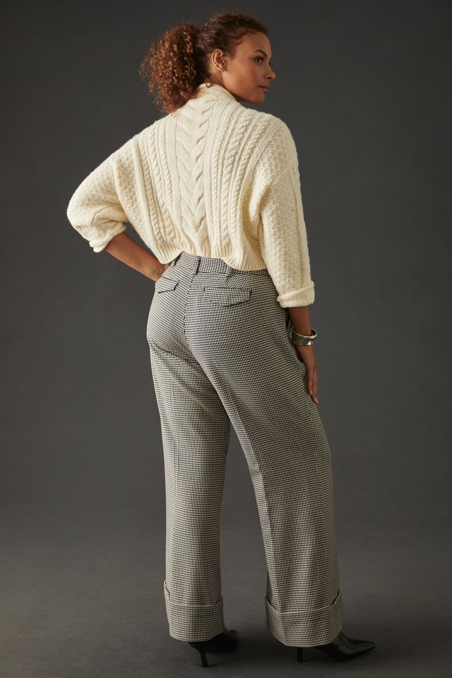 Maeve Low-Slung Flared Trousers #6