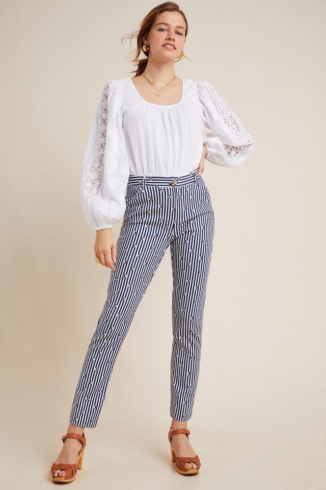 Anthropologie essential slim hot sale trouser