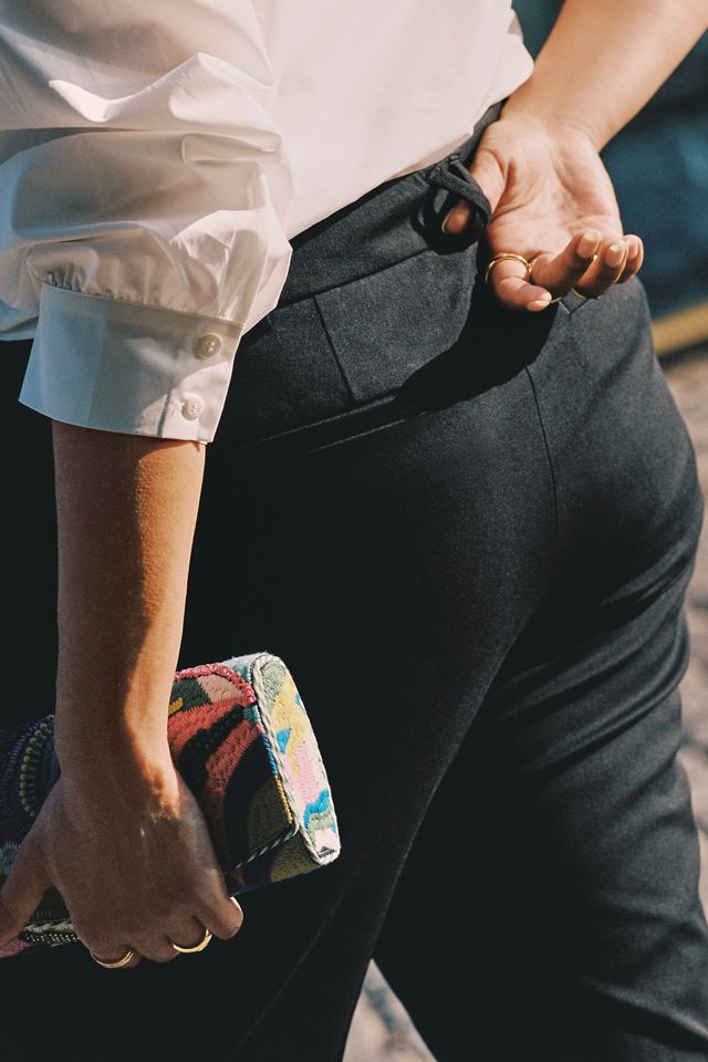 The Essential Slim Kick Flare Pants by Maeve #8
