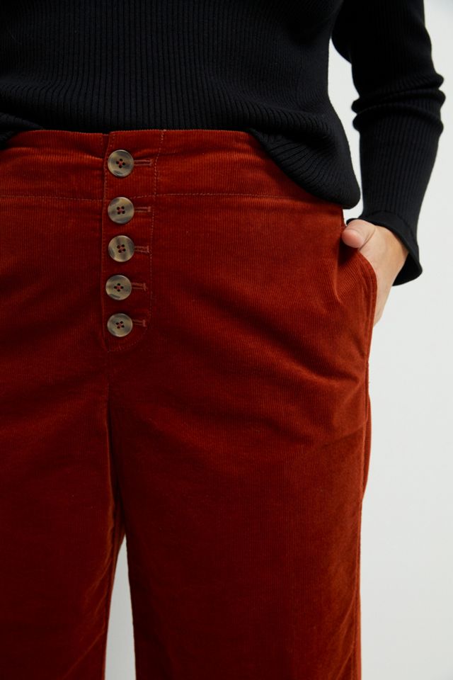 Harrison Wide-Leg Corduroy Pants | Anthropologie