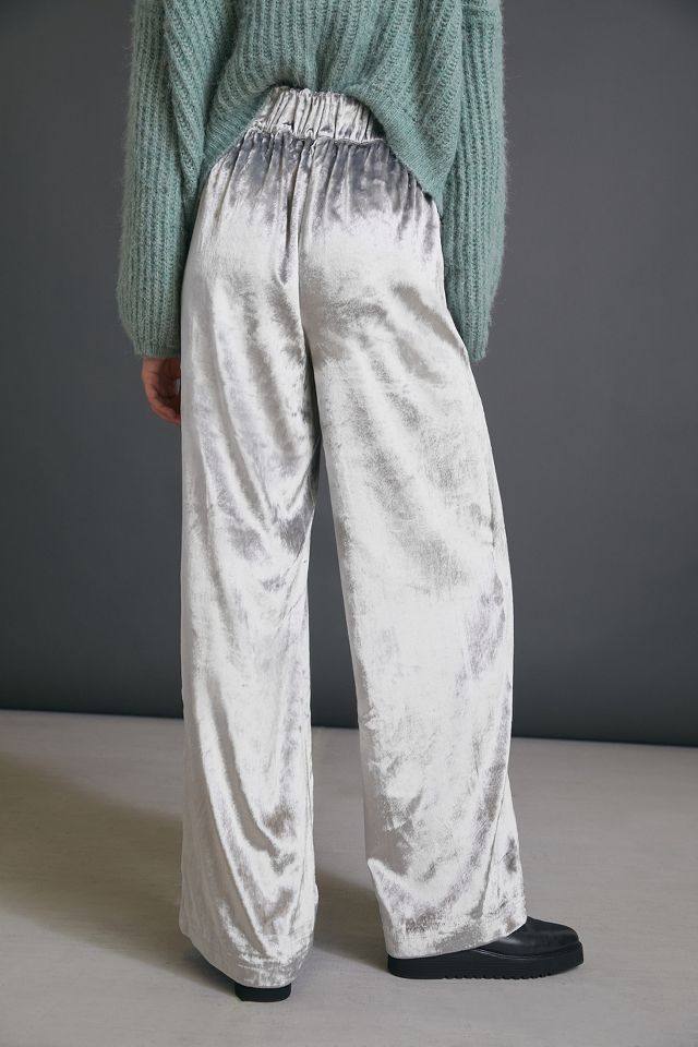 Anthropologie best sale velvet pants