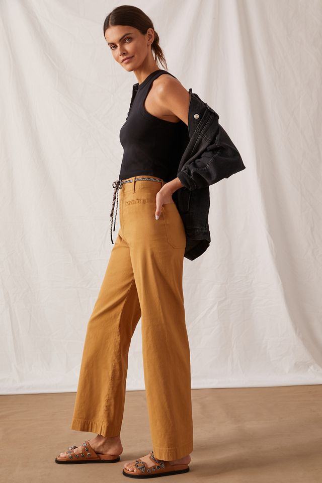 Maeve The Colette Full Length Wide-Leg Pants #4